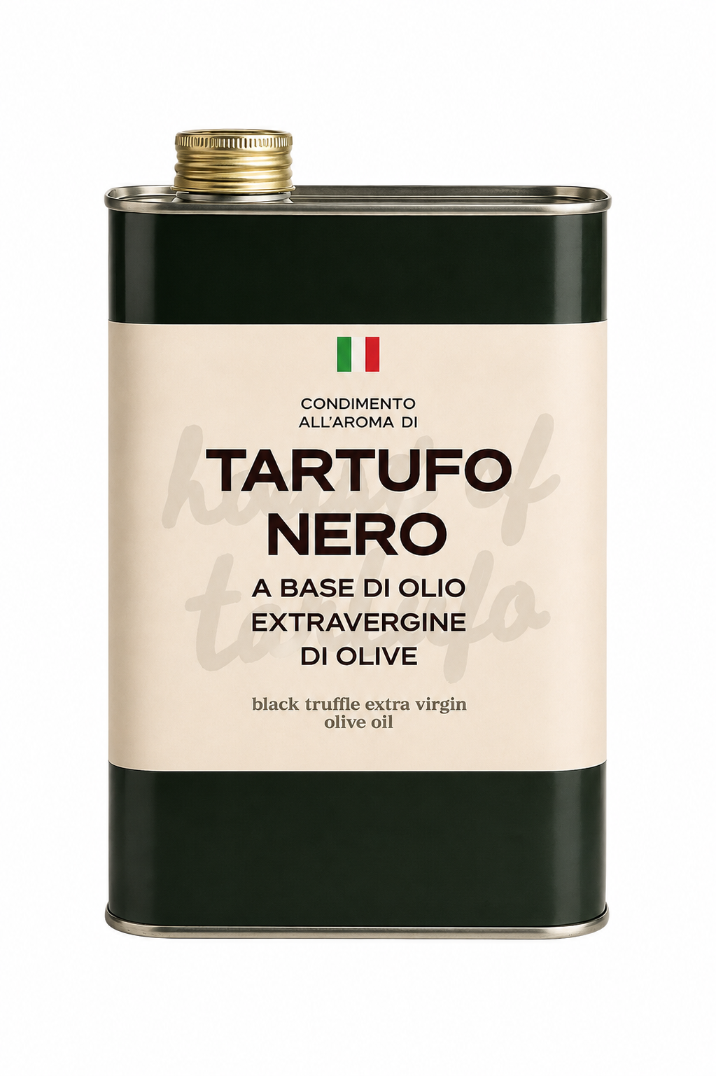 Olio Extra Vergine di Oliva all'Aroma di Tartufo Nero